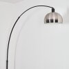 Baloca Lampada da terra, Lampade ad arco Nero, 1-Luce