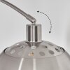 Baloca Lampada da terra Nichel opaco, Nero, 1-Luce