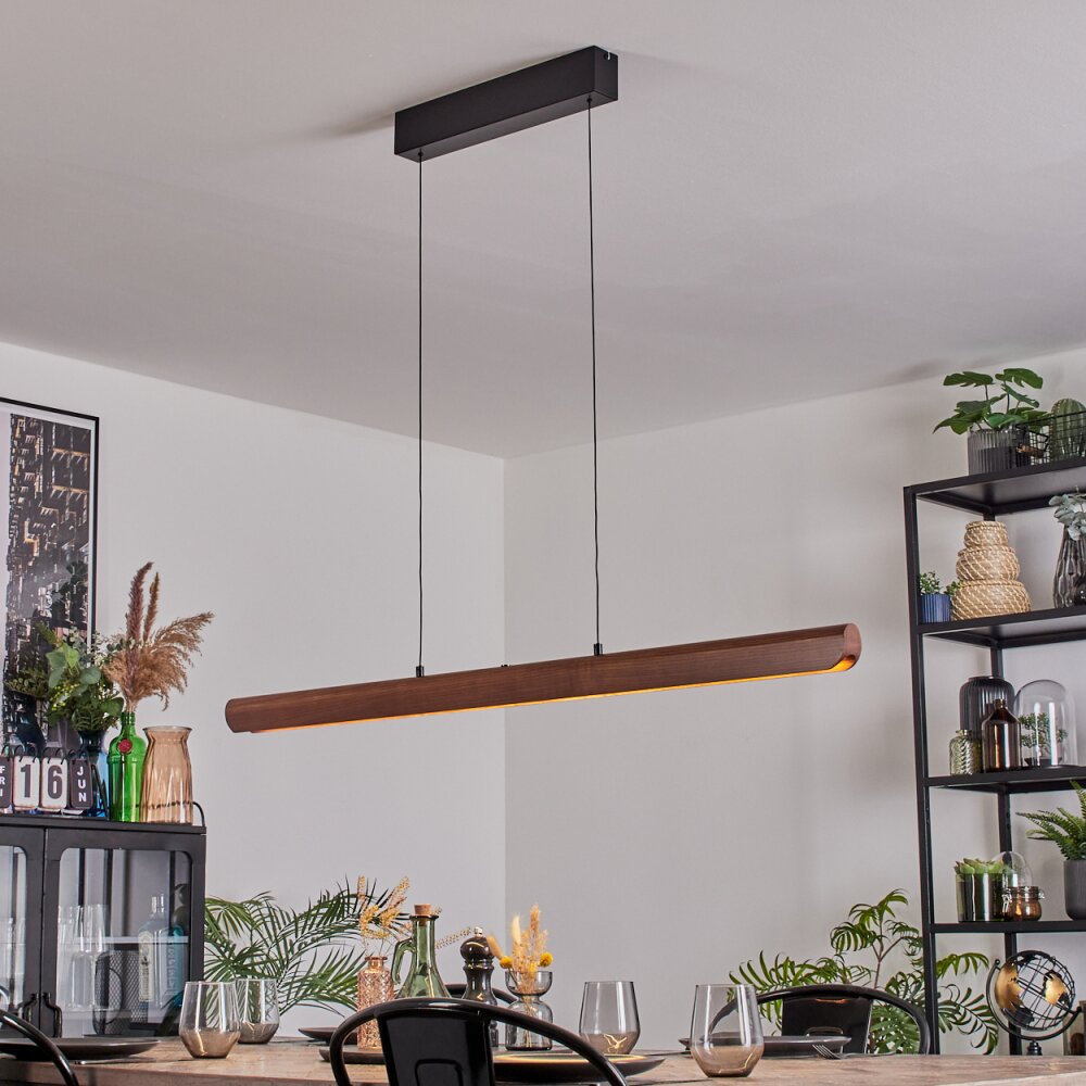 Fugelsta Lampadario a sospensione, Lampada a sospensione LED Nero, 1-Luce