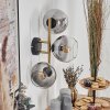 Koyoto Lampada a sfera, Applique Oro, Nero, 3-Luci