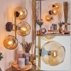 Koyoto Lampada a sfera, Applique Oro, Nero, 3-Luci