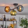 Koyoto Plafoniera, Lampada a sfera Blu, Verde, Ramato, 3-Luci