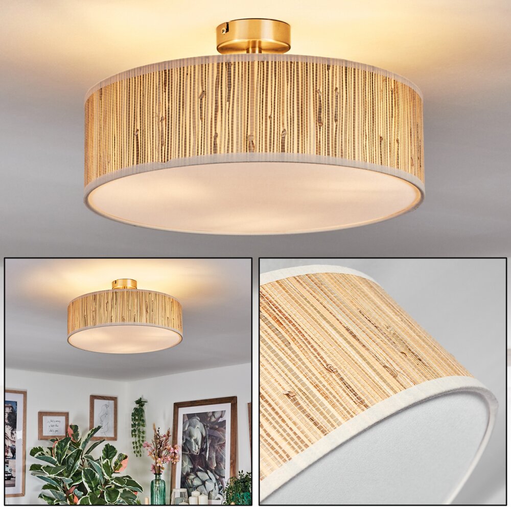 Foggia Plafoniera Nichel opaco, 3-Luci main product photo