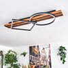 Pompu Plafoniera LED Écru, Nero, 1-Luce