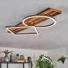 Pompu Plafoniera LED Écru, Nero, 1-Luce