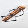Pompu Plafoniera LED Écru, Nero, 1-Luce