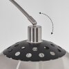 Baloca Lampada da terra Nichel opaco, Nero, 1-Luce