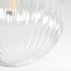 Chehalis Plafoniera, Lampada a sfera Ambrato, Chiaro, Grigio fumo, 3-Luci