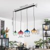 Cem Lampadario a sospensione, Lampada a sospensione Blu, Giallo, Verde, Chiaro, Rosso, 4-Luci