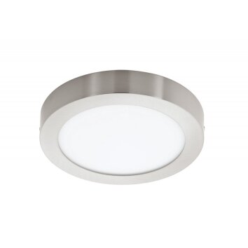 Eglo FUEVA 1 Applique e plafoniera LED Nichel opaco, 1-Luce