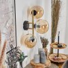 Gastor Lampada a sfera, Applique Oro, Nero, 3-Luci
