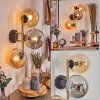 Gastor Lampada a sfera, Applique Oro, Nero, 3-Luci