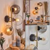 Gastor Lampada a sfera, Applique Oro, Nero, 3-Luci