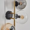 Gastor Lampada a sfera, Applique Oro, Nero, 3-Luci