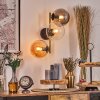 Gastor Lampada a sfera, Applique Oro, Nero, 3-Luci