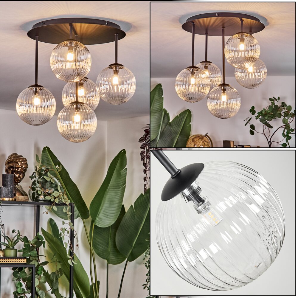 Chehalis Plafoniera, Lampada a sfera Chiaro, 5-Luci main product photo