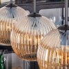 Koyoto Lampadario a sospensione, Lampada a sfera, Lampada a sospensione Ambrato, 4-Luci