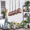 Koyoto Lampadario a sospensione, Lampada a sfera, Lampada a sospensione Ramato, 4-Luci