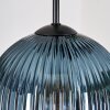 Koyoto Lampadario a sospensione, Lampada a sfera, Lampada a sospensione a cluster Blu, Verde, Ramato, 5-Luci