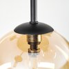 Chehalis Plafoniera, Lampada a sfera Ambrato, Chiaro, 5-Luci