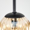Chehalis Plafoniera, Lampada a sfera Ambrato, 5-Luci
