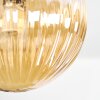 Chehalis Plafoniera, Lampada a sfera Ambrato, Cromo, Grigio fumo, 5-Luci