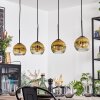 Ripoll Lampadario a sospensione, Lampada a sfera, Lampada a sospensione Oro, Chiaro, 4-Luci