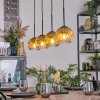 Ripoll Lampadario a sospensione, Lampada a sfera, Lampada a sospensione Oro, Chiaro, 4-Luci