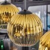 Ripoll Lampadario a sospensione, Lampada a sfera, Lampada a sospensione Oro, Chiaro, 4-Luci