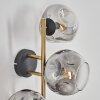 Ripoll Lampada a sfera, Applique Oro, Nero, 3-Luci
