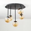 Chehalis Plafoniera, Lampada a sfera 39.5 cm Ambrato, 5-Luci
