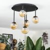 Chehalis Plafoniera, Lampada a sfera 39.5 cm Ambrato, 5-Luci