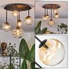 Chehalis Plafoniera, Lampada a sfera 42.5 cm Ambrato, Chiaro, 5-Luci