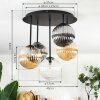 Chehalis Plafoniera, Lampada a sfera Ambrato, Chiaro, Grigio fumo, 5-Luci