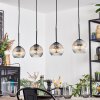 Ripoll Lampadario a sospensione, Lampada a sfera, Lampada a sospensione Ambrato, Chiaro, 4-Luci