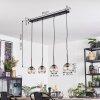 Ripoll Lampadario a sospensione, Lampada a sfera, Lampada a sospensione Ambrato, Chiaro, 4-Luci