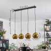 Koyoto Lampadario a sospensione, Lampada a sfera, Lampada a sospensione Oro, 4-Luci