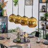 Koyoto Lampadario a sospensione, Lampada a sfera, Lampada a sospensione Oro, 4-Luci