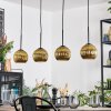 Koyoto Lampadario a sospensione, Lampada a sfera, Lampada a sospensione Oro, 4-Luci
