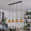 Koyoto Lampadario a sospensione, Lampada a sfera, Lampada a sospensione Oro, 4-Luci