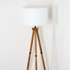 Soungou Lampada da terra Legno scuro, Nero, 1-Luce