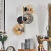 Gastor Lampada a sfera, Applique Oro, Nero, 3-Luci