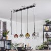 Ripoll Lampadario a sospensione, Lampada a sfera, Lampada a sospensione Oro, Chiaro, Ramato, Grigio fumo, 4-Luci
