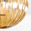 Chehalis Plafoniera, Lampada a sfera Ambrato, 5-Luci