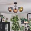 Koyoto Plafoniera, Lampada a sfera Blu, Verde, Ramato, 3-Luci