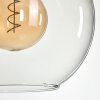 Koyoto Lampadario a sospensione, Lampada a sfera, Lampada a sospensione Oro, Nero, 1-Luce