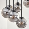 Gastor Plafoniera, Lampada a sfera Grigio fumo, 9-Luci