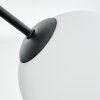 Gastor Plafoniera, Lampada a sfera Bianco, 3-Luci