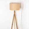 Soungou Lampada da terra Écru, Nichel opaco, 1-Luce