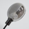 Nikkala Lampada da terra Cromo, Nero, 3-Luci